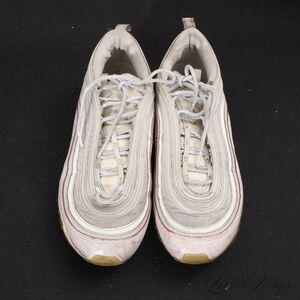 Nike Men's AIR MAX 97 REFLECTIVE CW5567-100 Sneakers in White and Red 12